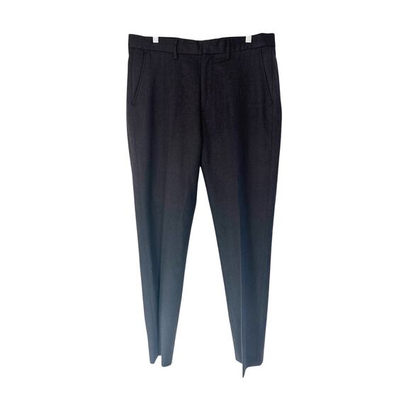 J.Crew Men's Charcoal‎ Gray Work Bedford Straight Leg Dress Pants Size 33 x 32 - Picture 1 of 10